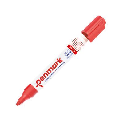 Penmark HS-305-03 Markör Tahta Kalemi Kırmızı - 1