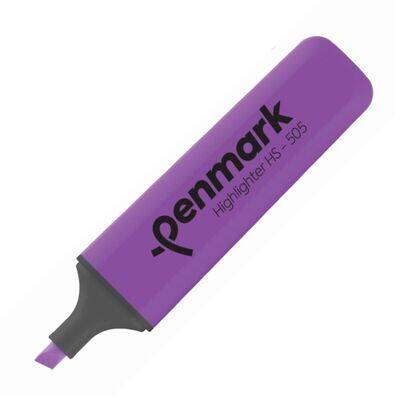 Penmark - Penmark HS-505-36N Fosforlu Kalem Neon Renk Mor (1)
