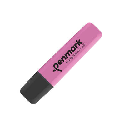 Penmark - Penmark HS-505-36P Fosforlu Kalem Pastel Pembe