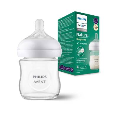 Philips Avent Natural Response Cam Biberon 0 Ay+120ml SCY930-01 - Philips Avent