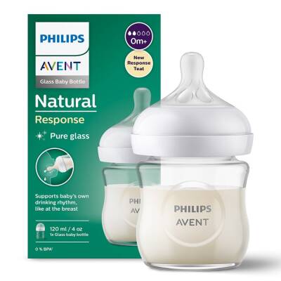 Philips Avent Natural Response Cam Biberon 0 Ay+120ml SCY930-01 - Philips Avent (1)