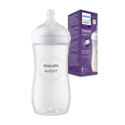 Philips Avent Natural Response PP Biberon 3 Ay+ 330ml SCY906/01 - AVENT