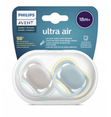 Philips Avent SCF349/01 Ultra Air Emzik 18 Ay+ 2li Erkek - Avent