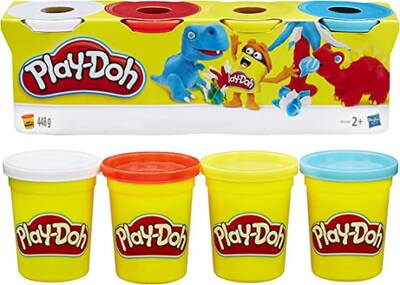 Hasbro - Play-Doh 4'lü Oyun Hamuru (1)