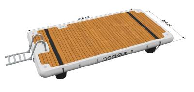 PREMIUM TEAK PLATFORM 4.10 - Dockee