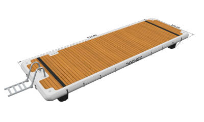 PREMIUM TEAK PLATFORM 6.16 - Dockee