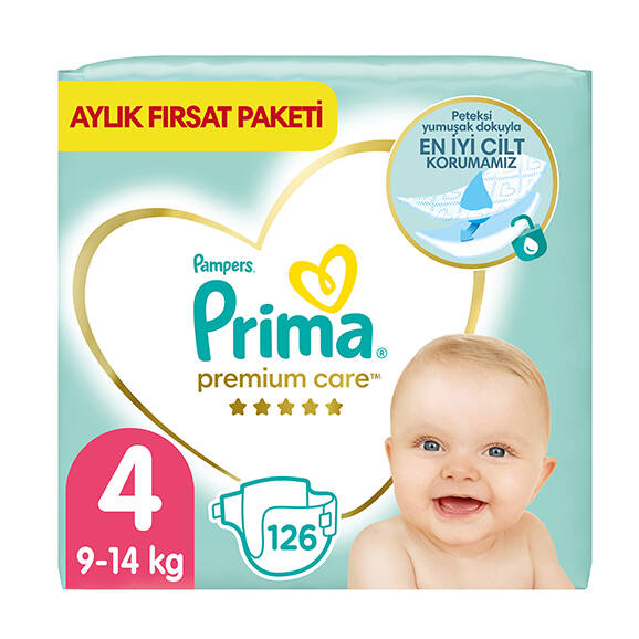 Prima Premium Care Bebek Bezi No:4 Maxi 9-14 kg 42 Adet