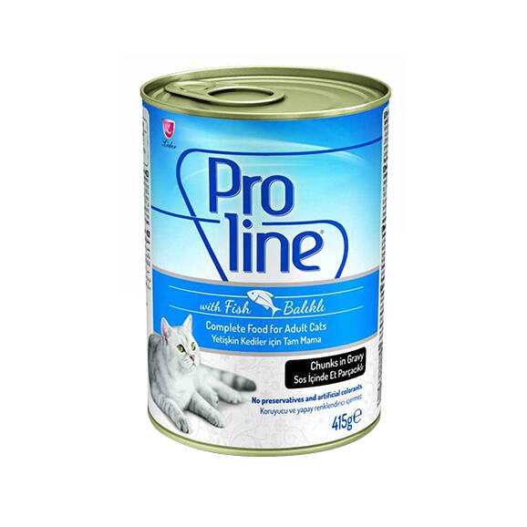 Proline Prk-004 Balıklı Yetişkin Kedi Konservesi 415 g