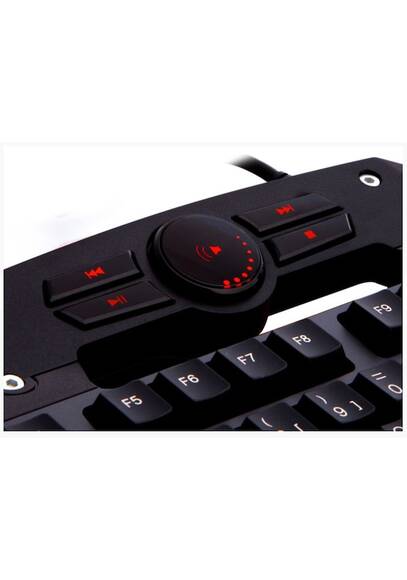 Rampage DLK-5110 Siyah Usb Makrolu Gaming Q Multimedia Klavye - 2