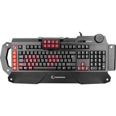 Rampage DLK-5115 Siyah Usb Makrolu Gaming Q Multimedia Klavye - 1