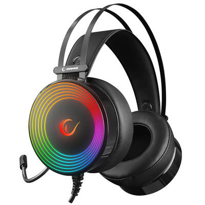 Rampage RM-K97 HELIX USB 7,1 Version RGB Gaming Mikrofonlu Oyuncu Kulaklığı - Rampage (1)