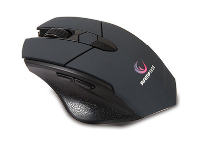 Rampage SMX-R12 Hawker Siyah 4800 Dpi Kablosuz Gaming Oyuncu Mouse - Thumbnail