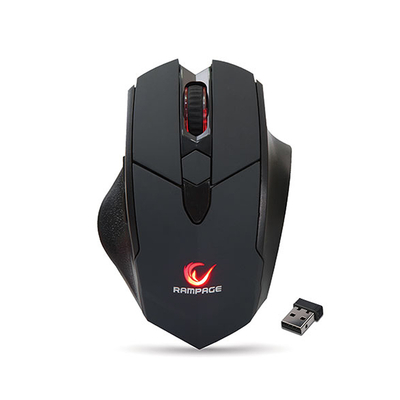 Rampage SMX-R12 Hawker Siyah 4800 Dpi Kablosuz Gaming Oyuncu Mouse - 1