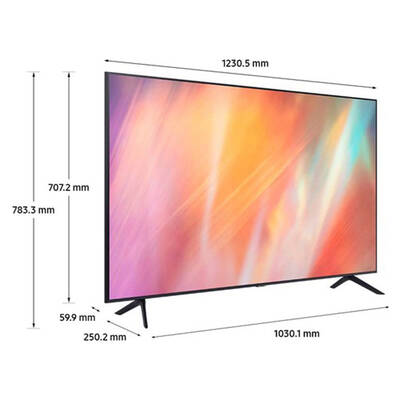 Samsung UE55AU7000UXTK 55 inç 139 Ekran Uydu Alıcılı Crystal 4K Ultra HD Smart LED TV ( Samsung Türkiye Garantili ) - Thumbnail