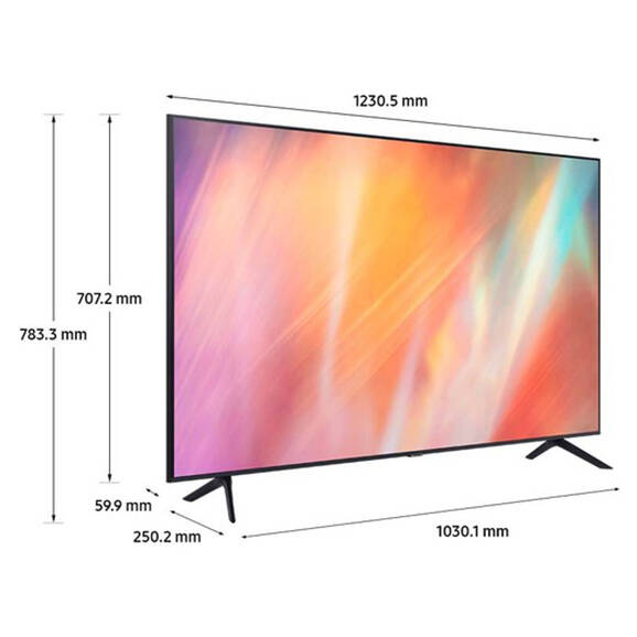 Samsung UE55AU7000UXTK 55 inç 139 Ekran Uydu Alıcılı Crystal 4K Ultra HD Smart LED TV ( Samsung Türkiye Garantili )