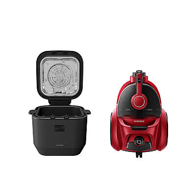 Samsung VC07T357MHR/TR Elektrikli Torbasız Süpürge ve Altus Al 2594 Sf Steam 7Lt Yağsız Frıtoz - 3