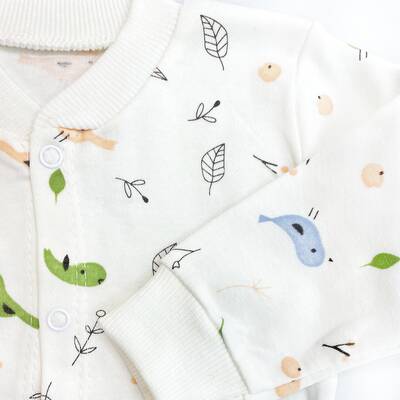 Sema Baby Happy Birds Bebek Pijama Takımı 3-6 Ay - Thumbnail