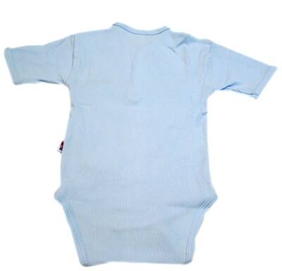 Sema Baby Yarım Kol Kaşkorse Badi (Body) - Mavi 12-18 Ay - 2