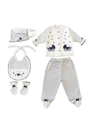 Sema Baby 5'li Set - Mavi - Sema Bebe