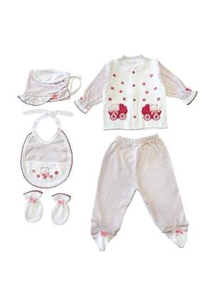 Sema Baby 5'li Set - Pembe - 1