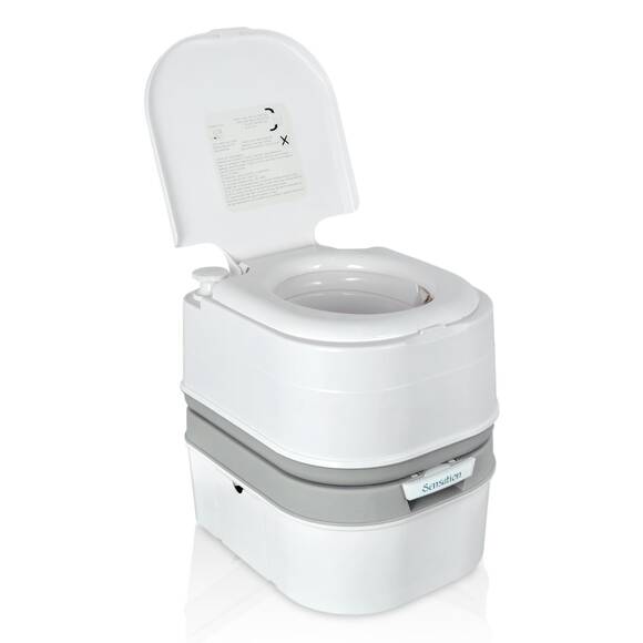 Sensation Portatif Tuvalet Premium 24 Lt (Taşınabilir Tekne Ve Karavan Tuvaleti)