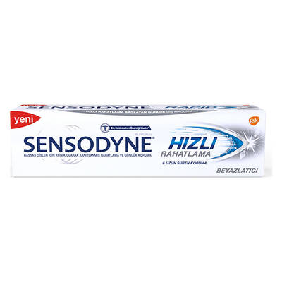 Sensodyne - Sensodyne Hızlı Rahatlama Diş Macunu 75 ml