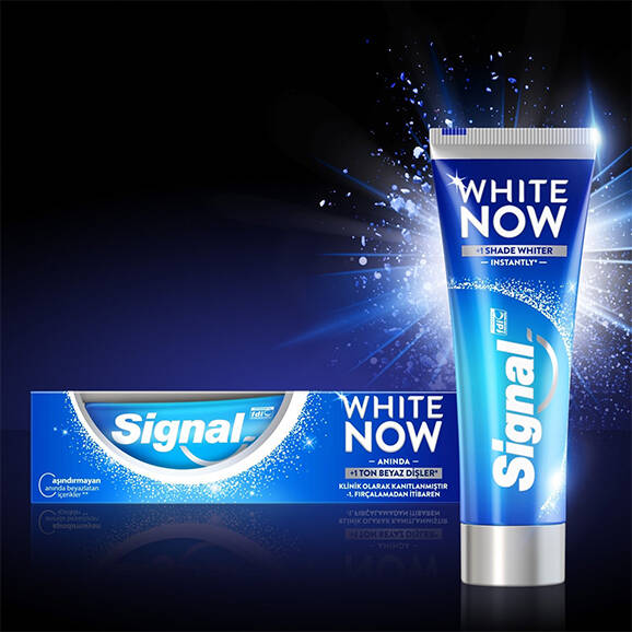 Signal White Now Anında Beyazlık Diş Macunu 75 ml - 2