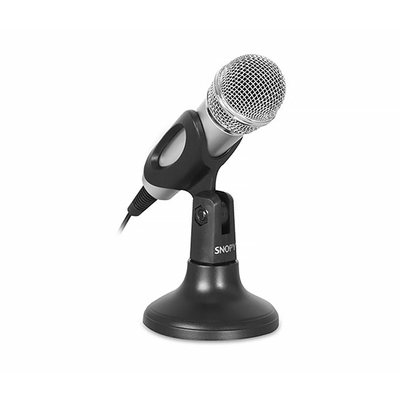 Snopy - Snopy Sn-M77 Siyah Masaüstü Mikrofon