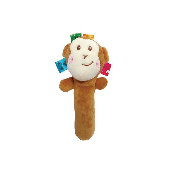 Sozzy Toys Çıngıraklı Sıksık Maymun - SZY163 - 1