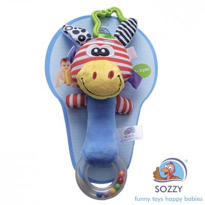 Sozzy - SozzyToys Halkalı Zürafam - SZY114