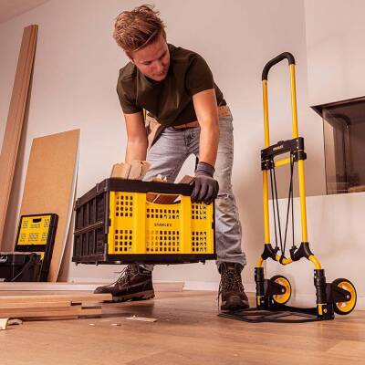 Stanley FT505 25Kg Katlanır Çok Amaçlı Taşıma Sepeti - 4