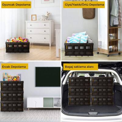 Stanley FT505 25Kg Katlanır Çok Amaçlı Taşıma Sepeti - 9