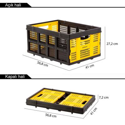 Stanley FT505 25Kg Katlanır Çok Amaçlı Taşıma Sepeti - 2