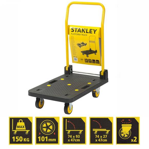 Stanley PC508 150Kg Profesyonel Paket Taşıma Arabası - 2