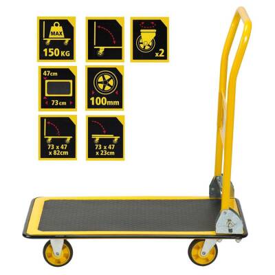 Stanley PC527 150Kg Profesyonel Paket Taşıma Arabası - STANLEY (1)