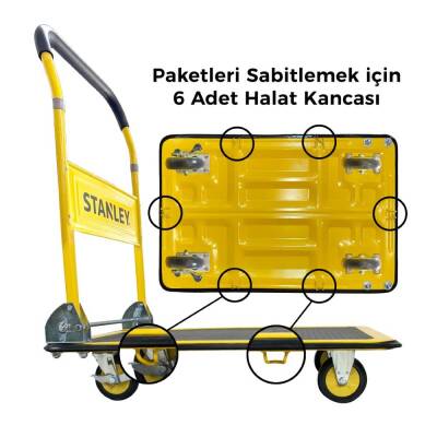 Stanley PC538 300Kg Profesyonel Paket Taşıma Arabası - 4