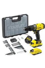 Stanley SCD718D2A 18V 2.0 Ah V20 Çift Akülü Darbeli Matkap Kiti - Stanley