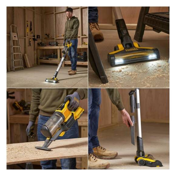 Stanley SFMCVS001D1 18V V20 Kablosuz Dikey Süpürge - 3