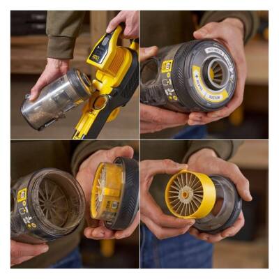 Stanley SFMCVS001D1 18V V20 Kablosuz Dikey Süpürge - 5