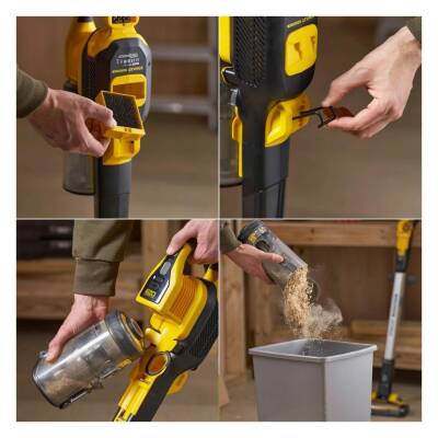 Stanley SFMCVS001D1 18V V20 Kablosuz Dikey Süpürge - 6