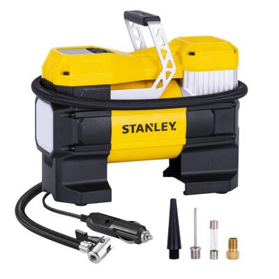 STANLEY SXIF0001 12Volt 150 PSI Dijital Basınç Göstergeli Lastik Şişirme Pompası + Led Lamba - Stanley (1)