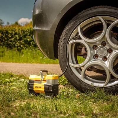 STANLEY SXIF0001 12Volt 150 PSI Dijital Basınç Göstergeli Lastik Şişirme Pompası + Led Lamba - 10