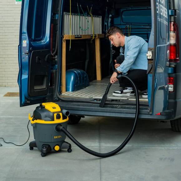 Stanley SXVC35PTDE 1600 W 35 LT Islak/Kuru Elektrikli Süpürge - 4