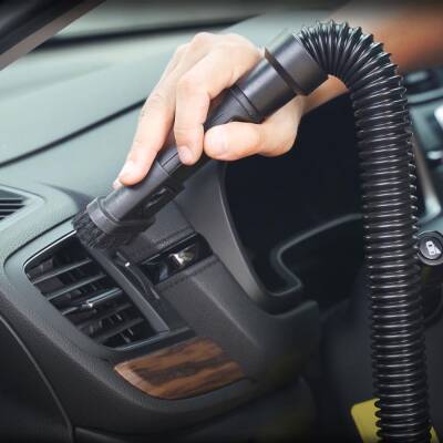 STANLEY SXVI02001A 12V/18V 2Ah Li-ion Şarjlı 160 PSI Dijital Göstergeli Lastik&Yatak Şişirme Pompası+Araç Süpürgesi - 10