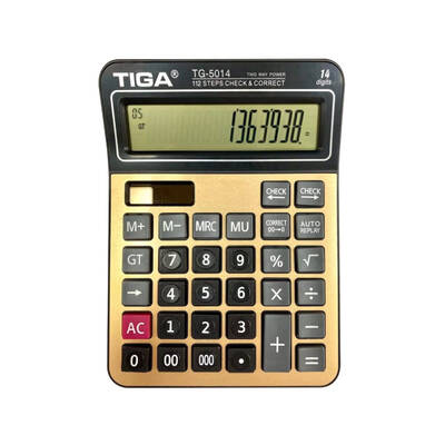 Tiga TG-5014 14 Haneli Hesap Makinesi - Tiga