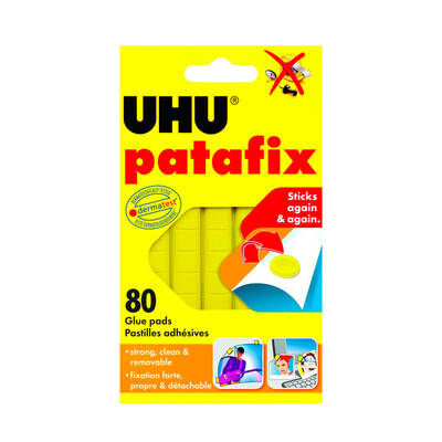 Uhu Patafix Sarı Renkli Hamur Yapıştırıcı 80'li