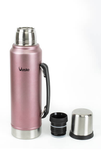 Vaeske Çelik Termos 1300ml Pembe