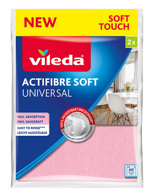 Vileda Actifibre Soft Temizlik Bezi 2'li - Vileda