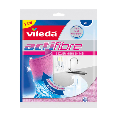 Vileda Aktifibre Bez 2'li - Vileda