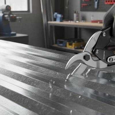 WORKPRO WP200001 250mm 3 Parça Sağ/Sol/Düz Profesyonel Kaportacı Makası - 9